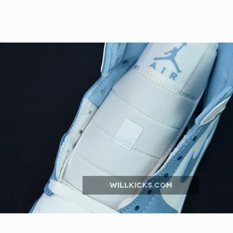 Air Jordan 1 Mid ‘UNC’ University Blue/White BQ6472-141