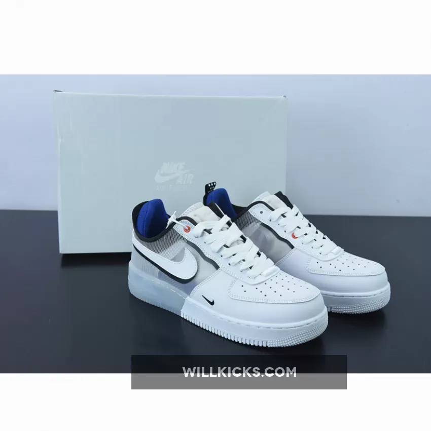 Nike Air Force 1 Low React White/Light Photo Blue DH7615-101