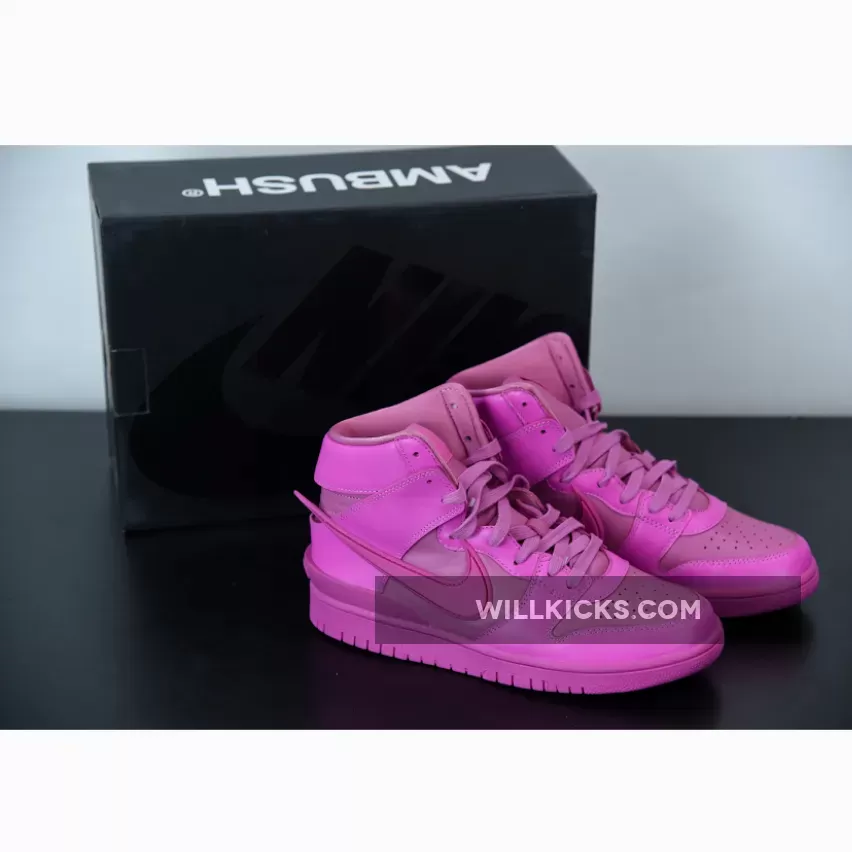Ambush x Nike Dunk High Active Fuchsia/Lethal Pink CU7544-600 / dunk high lethal pink