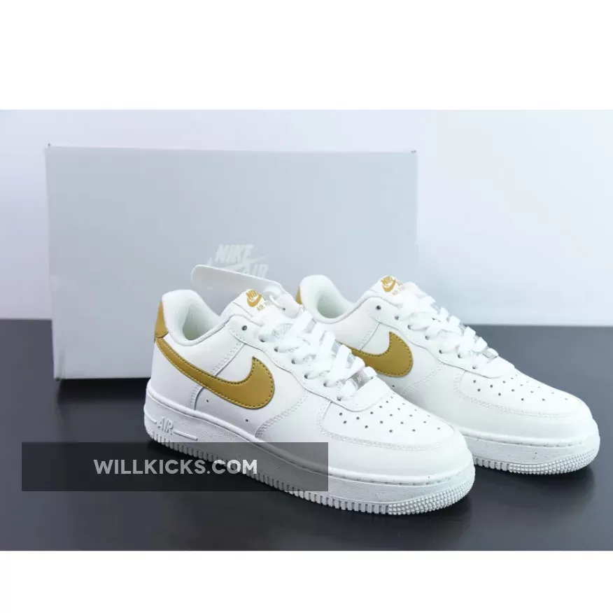 Discount Nike Air Force 1 Next Nature White/Bronzine-Metallic Silver DV3808-101