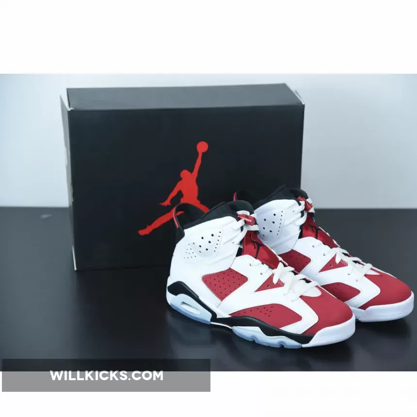Air Jordan 6 "Carmine 2021" White/Black/Carmine CT8529-106