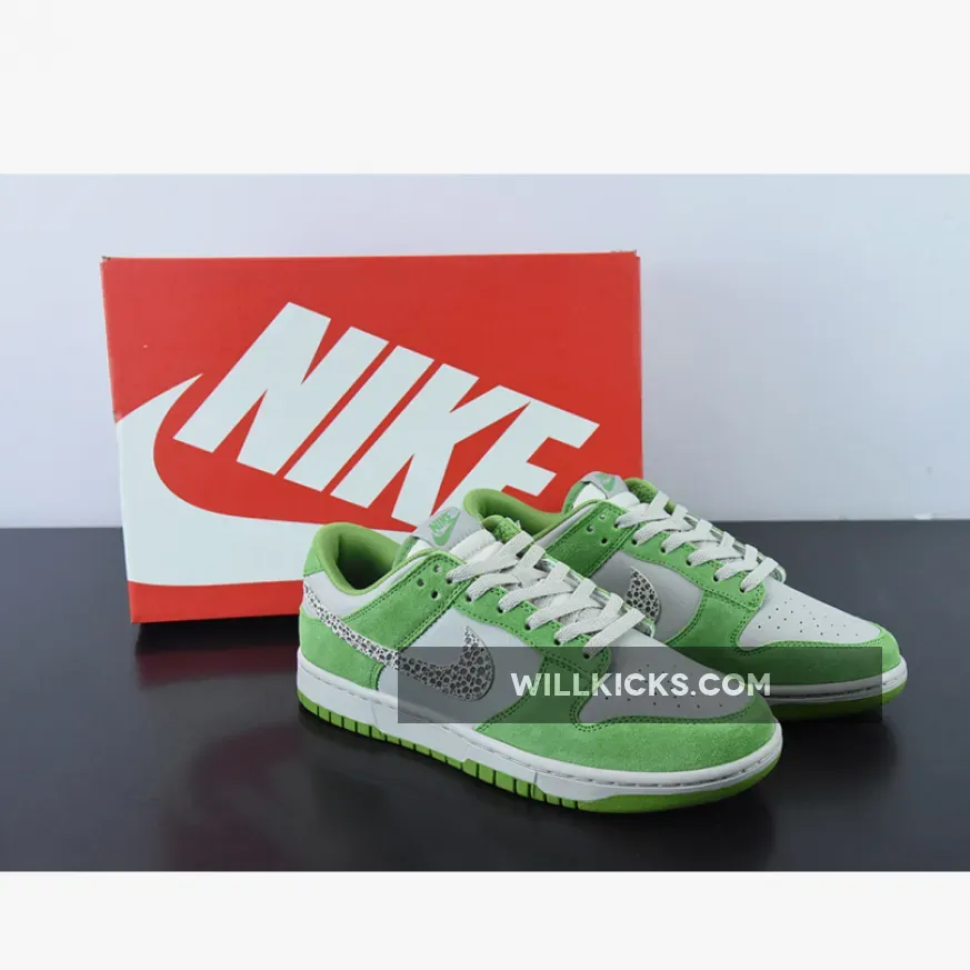 Nike Dunk Low Safari Swoosh Chlorophyll sb dunk low chlorophyll