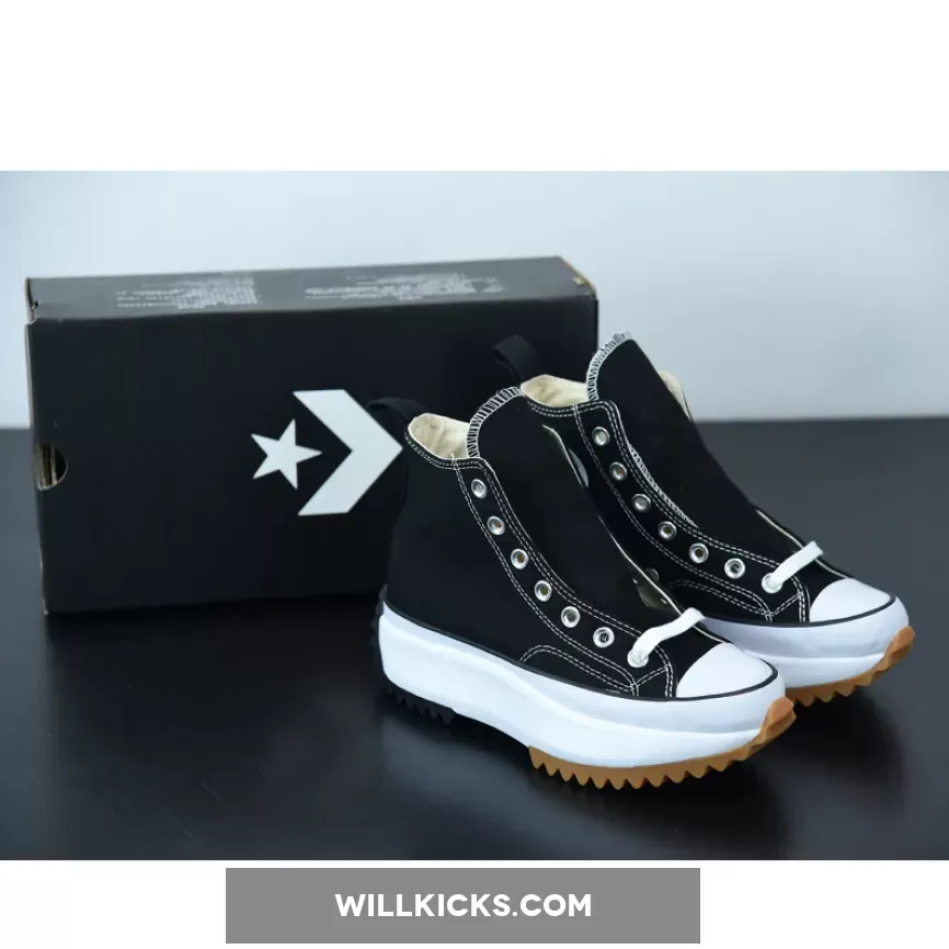 Converse Run Star Hike High Black White Gum 166800C / black white gum converse