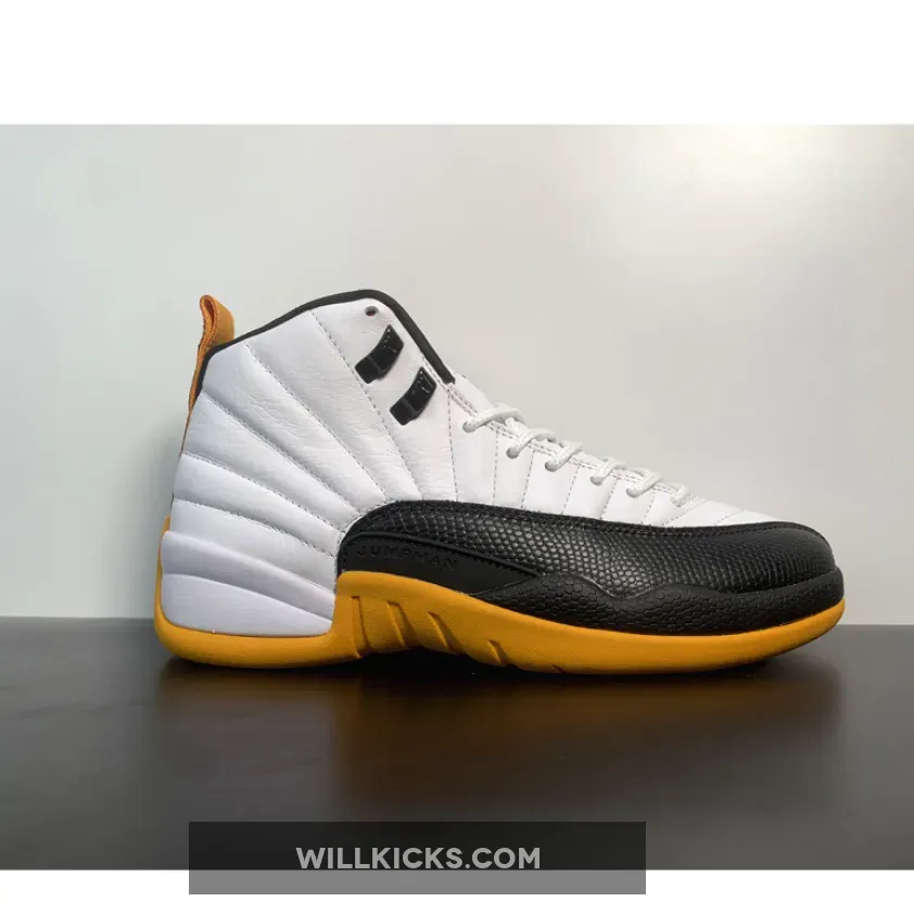 Air Jordan 12 '25 Years In China' White/Black-Taxi-Varsity Red DR8887-100, air jordan 12 25 years in china