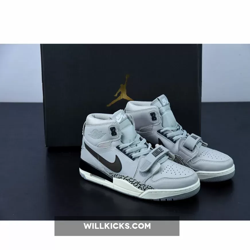 Jordan Legacy 312 Wolf Grey/Light Graphite-Sail AV3922-002 #jordan legacy 312 wolf grey
