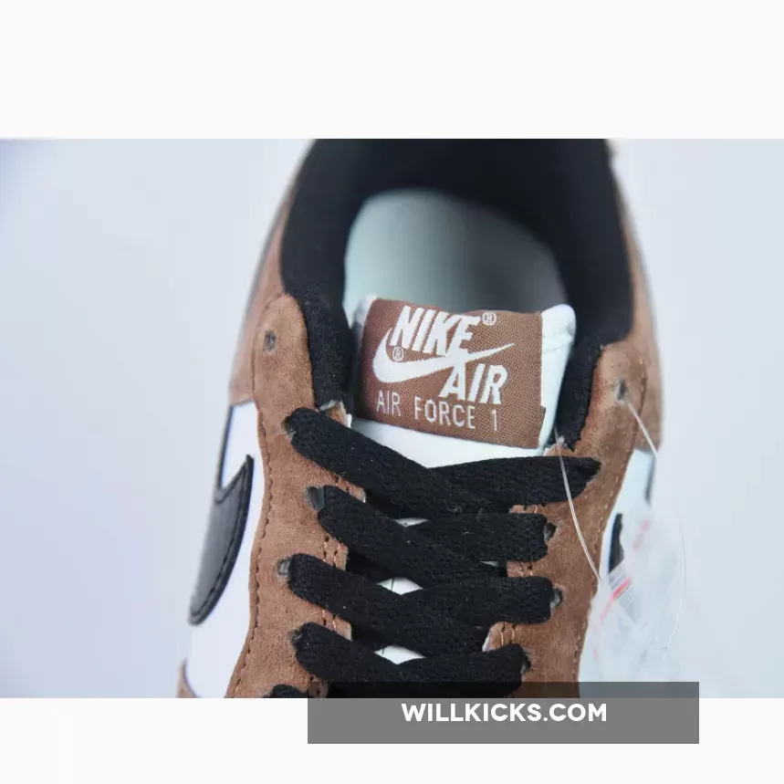 Custom Nike Air Force 1 Low Brown White Black 1678686095 New Releases