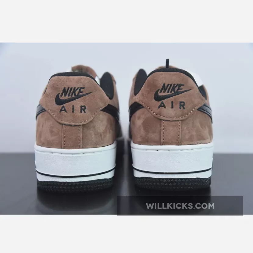 Custom Nike Air Force 1 Low Brown White Black 1678686095 New Releases