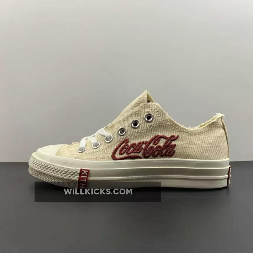 Kith X Coca Cola X Chuck 70 Low 'Parchment' 169837C Online Sale