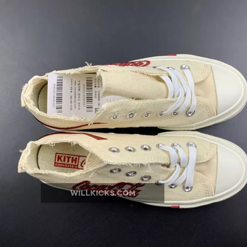 Kith X Coca Cola X Chuck 70 Low 'Parchment' 169837C Online Sale