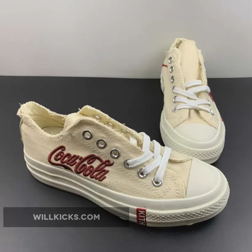 Kith X Coca Cola X Chuck 70 Low 'Parchment' 169837C Online Sale