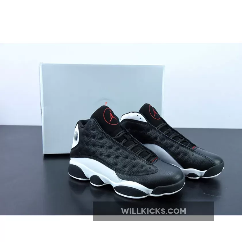 Air Jordan 13 'Reverse He Got Game' Black/White-Gym Red 414571-061 New Releases