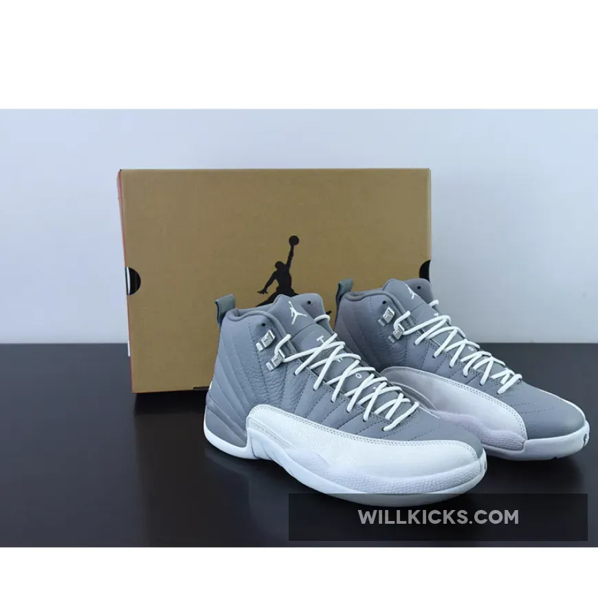 Air Jordan 12 Stealth/White-Cool Grey CT8013-015 #stealth grey 12