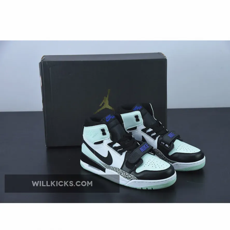 Jordan Legacy 312 Black/White/Igloo/Concord AV3922-013 #jordan legacy 312 igloo