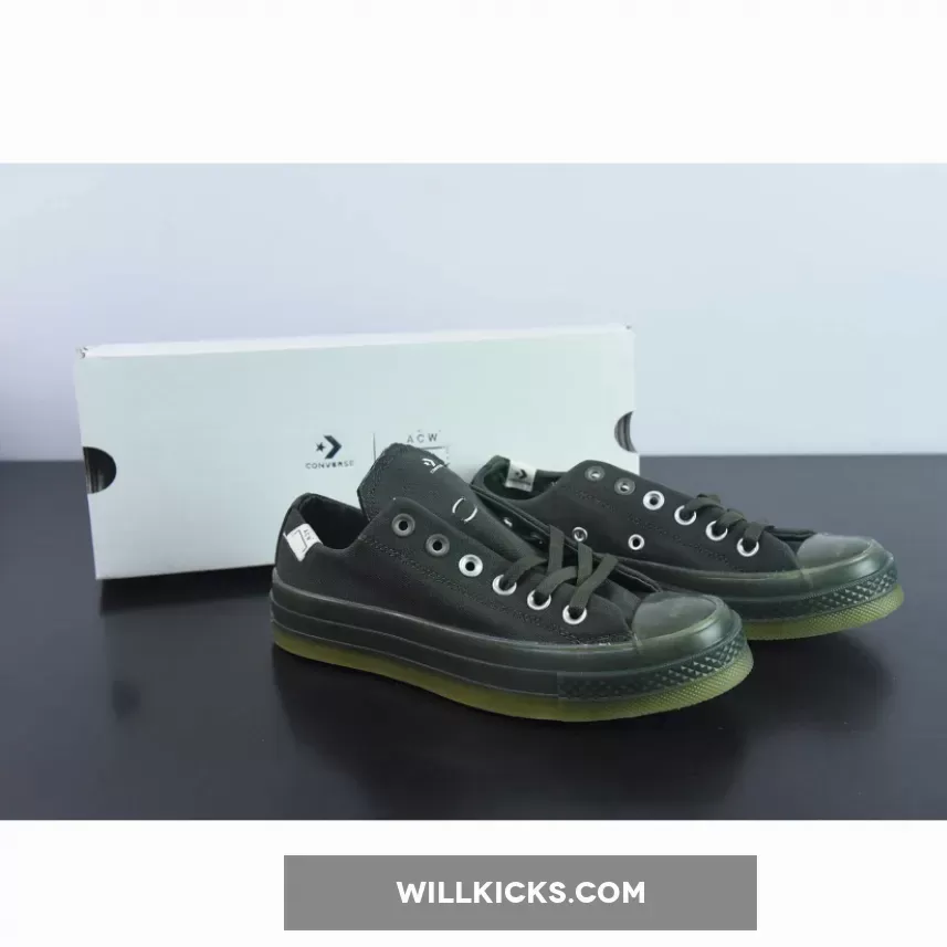 Converse x A-COLD-WALL* Chuck 70 Low Top Deep Pine Green #Chuck 70 Green