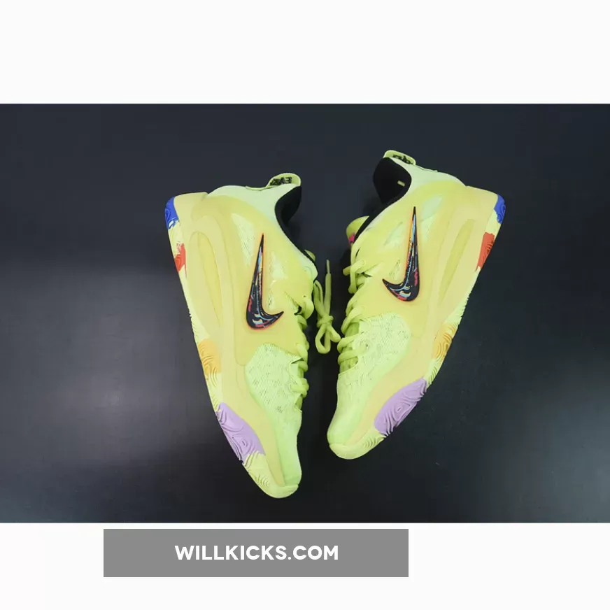 Nike KD 15 Light Lemon Twist/Bright Crimson-Black DM1056-700 kd 15 lemon twist