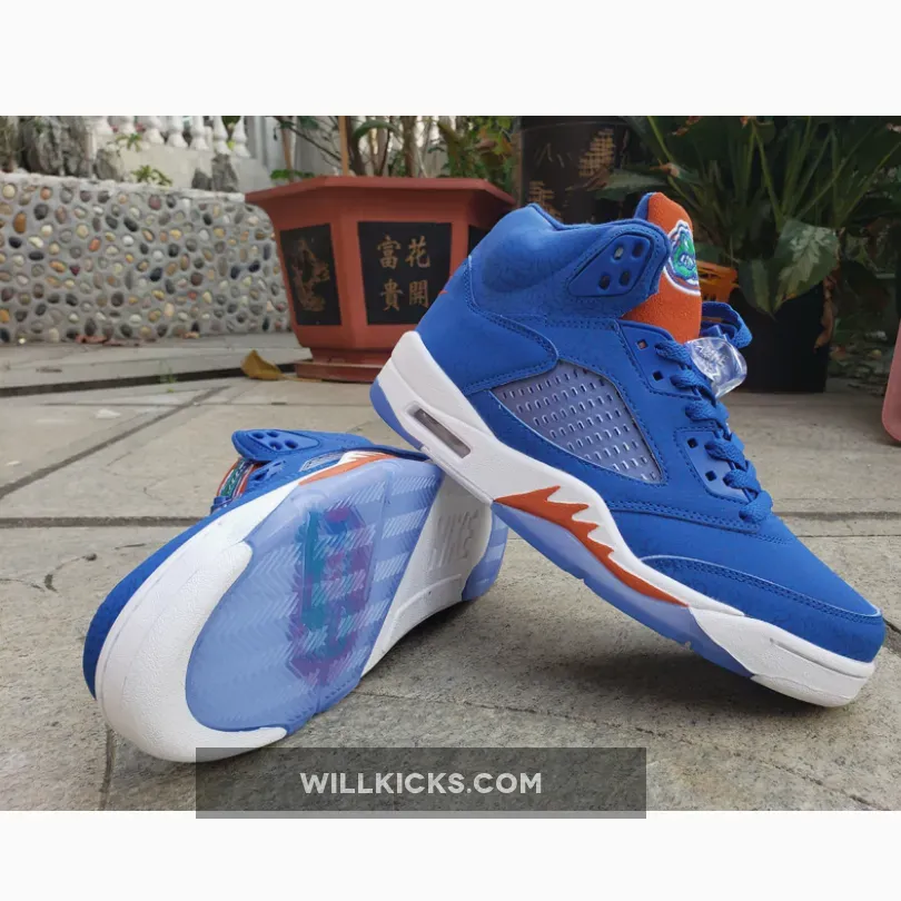 Air Jordan 5 'Florida Gators' PE - florida jordans