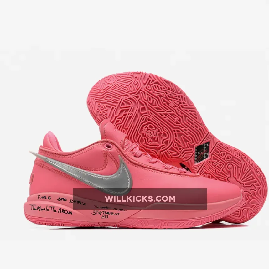 Nike LeBron 20 Pink Silver 1683432845 Online Sale
