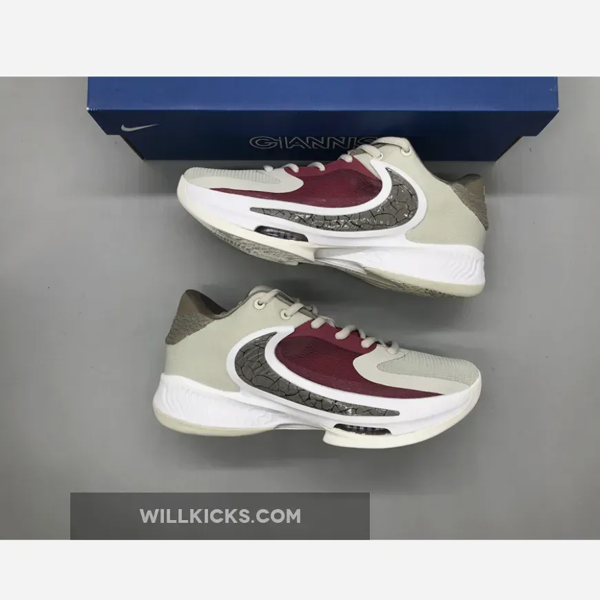 Nike Zoom Freak 4 Light Bone/Moon Fossil/Sail/Sweet Beet #zoom freaks 4