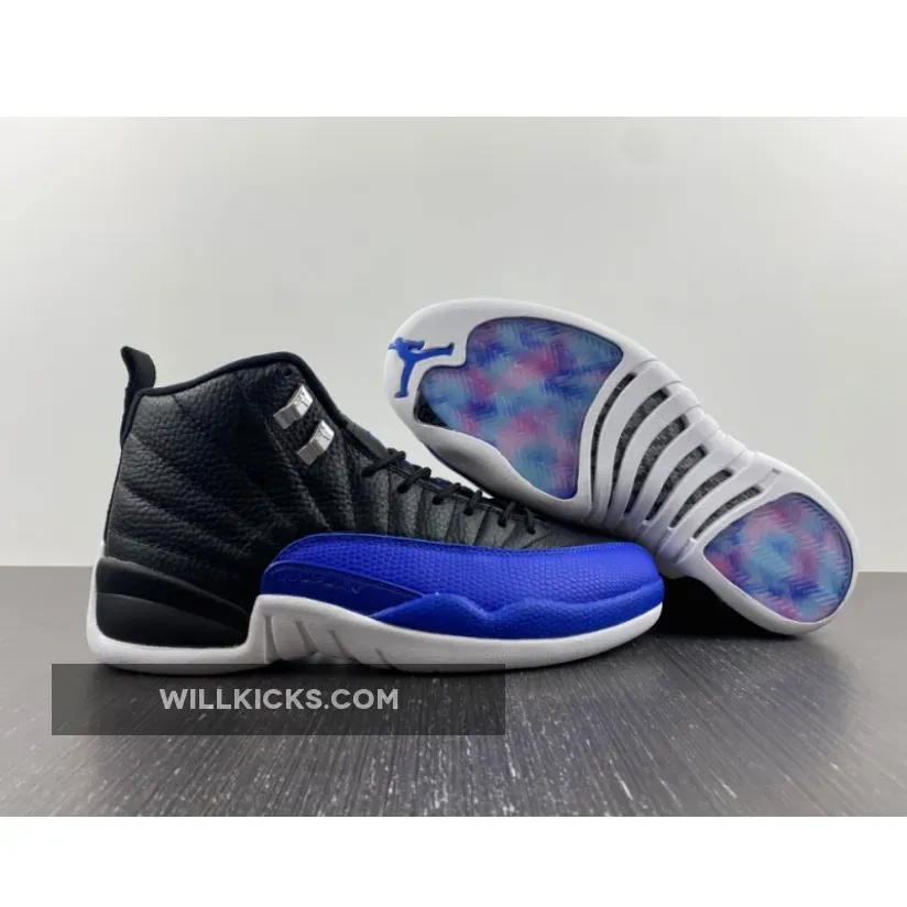 Air Jordan 12 Hyper Royal/Black-Metallic Silver-White AO6068-004 - retro 12 hyper royal
