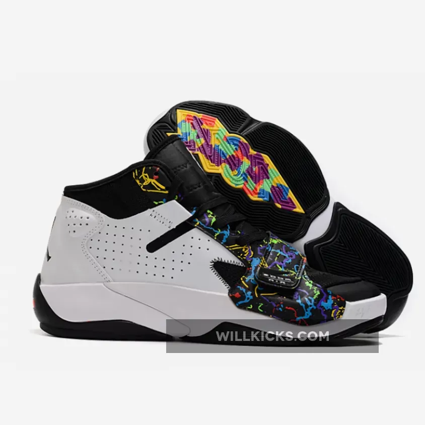 Jordan Zion 2 Black White Multi DO9068-003 Outlet