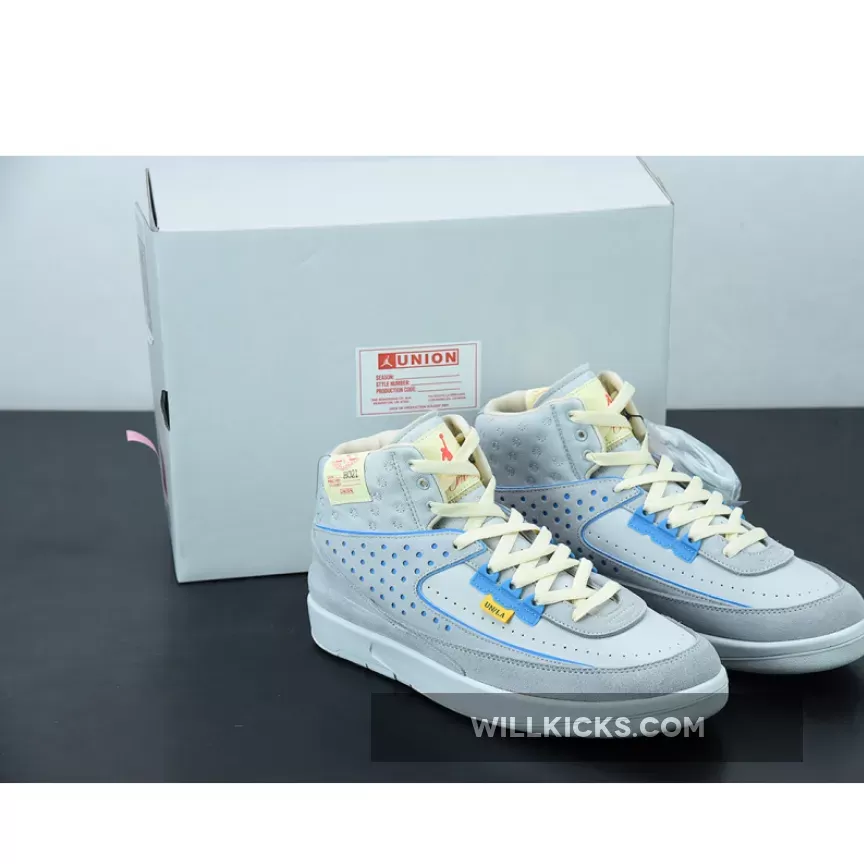 Union x Air Jordan 2 'Grey Fog' DN3802-001 - air jordan 2 union grey fog