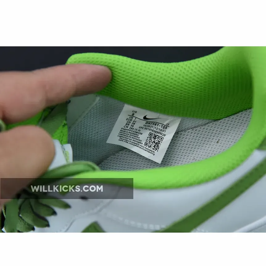 Nike Air Force 1 Low White and Green DH7561-105 / nike air force 1 low green