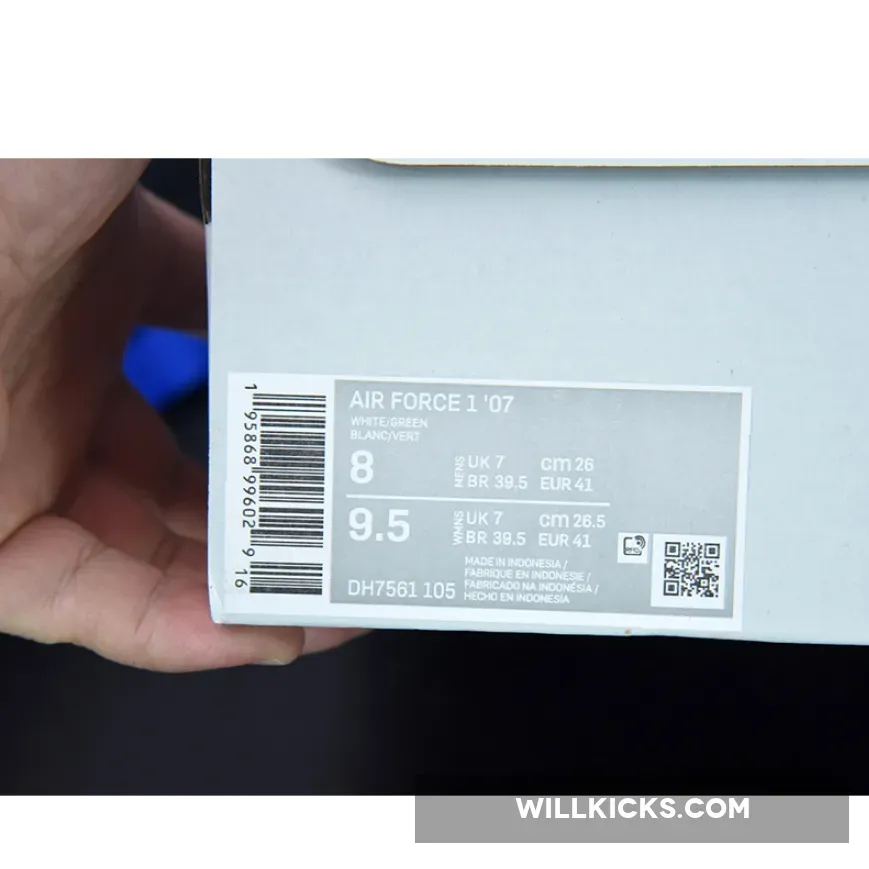 Nike Air Force 1 Low White and Green DH7561-105 / nike air force 1 low green