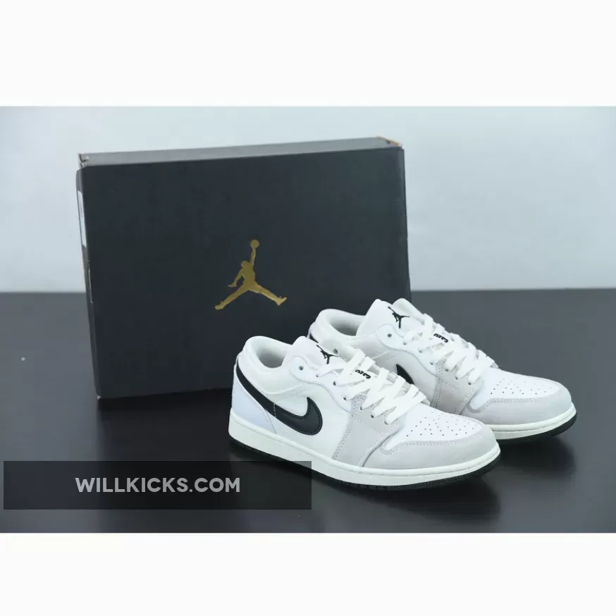 Air Jordan 1 Low 'Astrograbber' Sail Black DC3533-100 - air jordan 1 low astrograbber