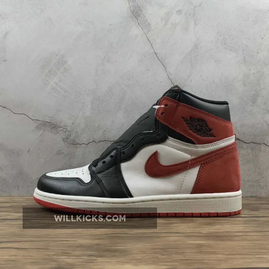 Air Jordan 1 Retro High OG '6 Rings' Summit White/Track Red-Black 555088-112 - jordan 1 summit white