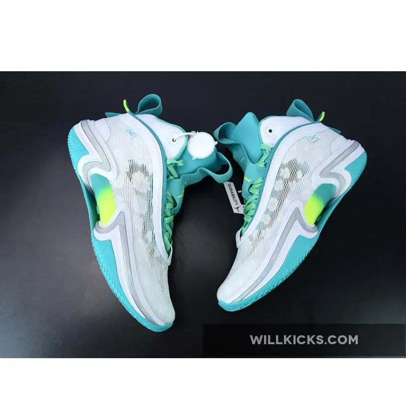 Air Jordan 36 Guo Ailun White/Teal DM0796-107 - 107 36