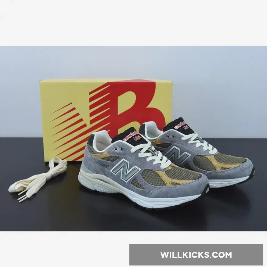 New Balance Teddy Santis New Balance 990v3 Made In USA Marblehead with incense M990TG3
