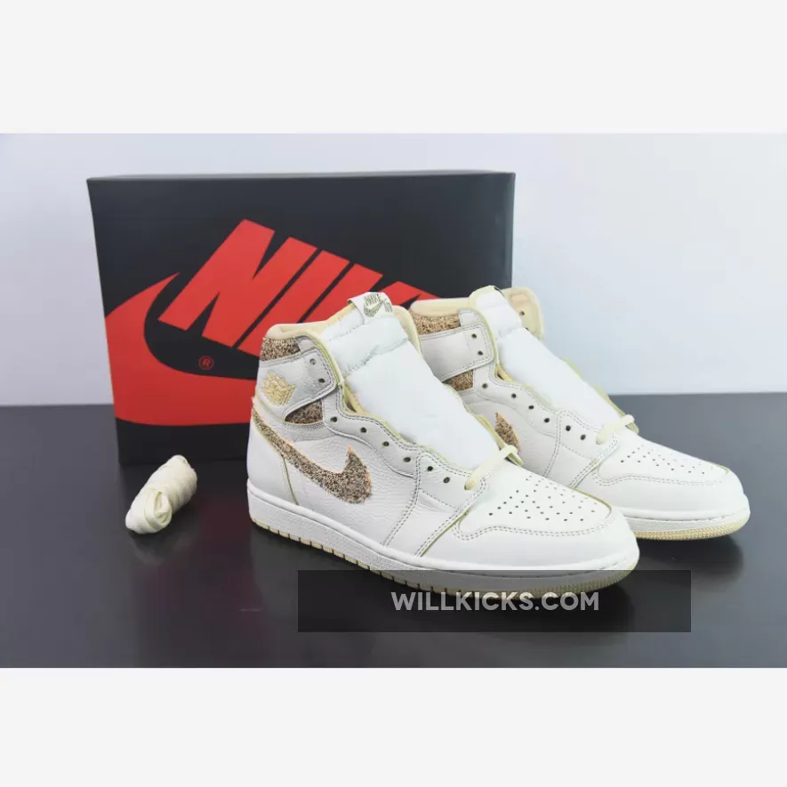 Air Jordan 1 High OG Craft 'Vibrations Of Naija' FD8631-100 New Releases