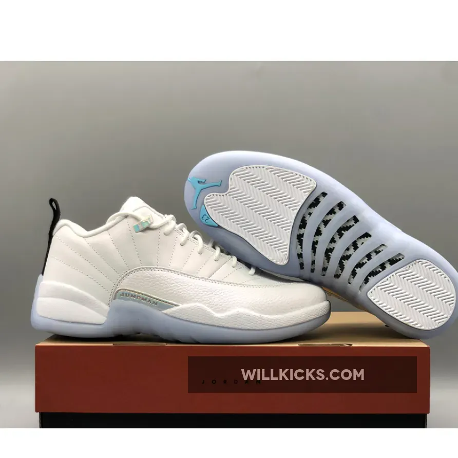 Air Jordan 12 'Easter' White/White-Multi-Color DB0733-190 / air jordan 12 low white