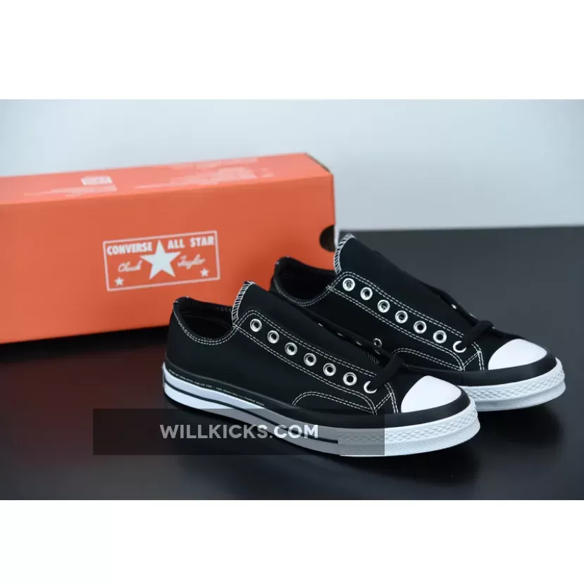Fragment Design X Converse Chuck 70 Low 'Black' 169069C New Releases