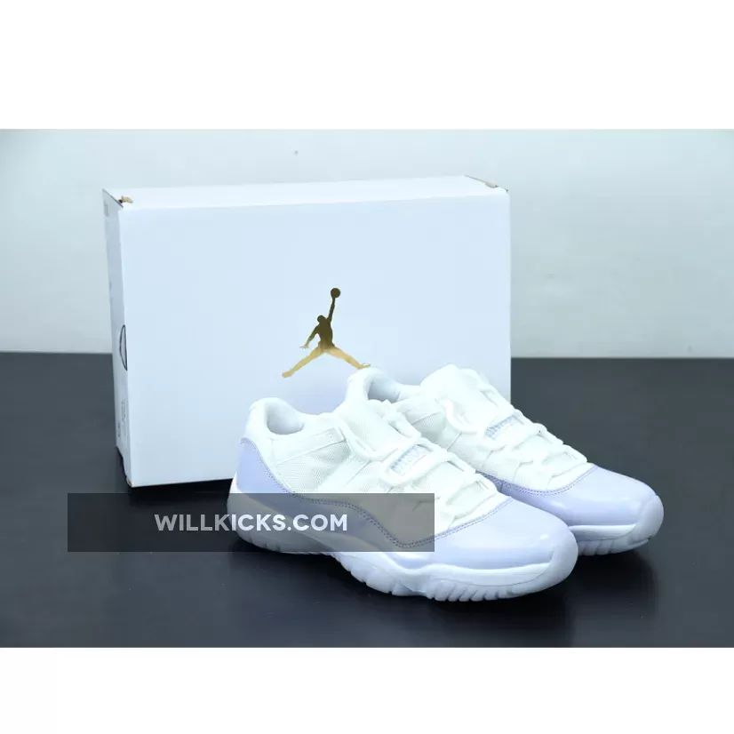 Air Jordan 11 Low White/Pure Violet AH7860-101, pure violet jordan 11 low