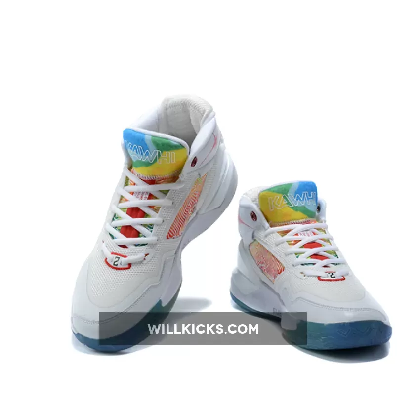New Balance KAWHI 'Seismic Moment' White/Team Red/Ice Blue, new balance kawhi seismic