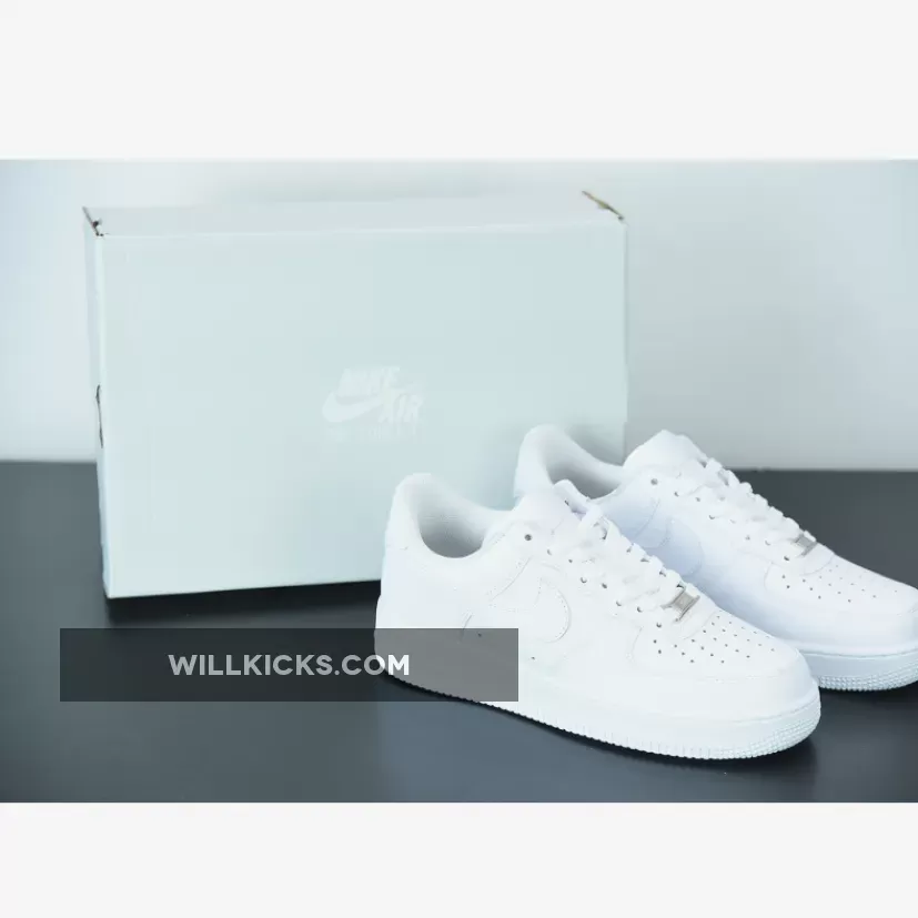 Nike Air Force 1 Low 07 'White On White' 315122-111 Discount