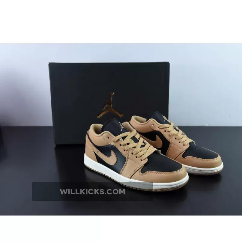 Air Jordan 1 Low Desert/Black-Sail DV0774-201 / sail jordan 1 low