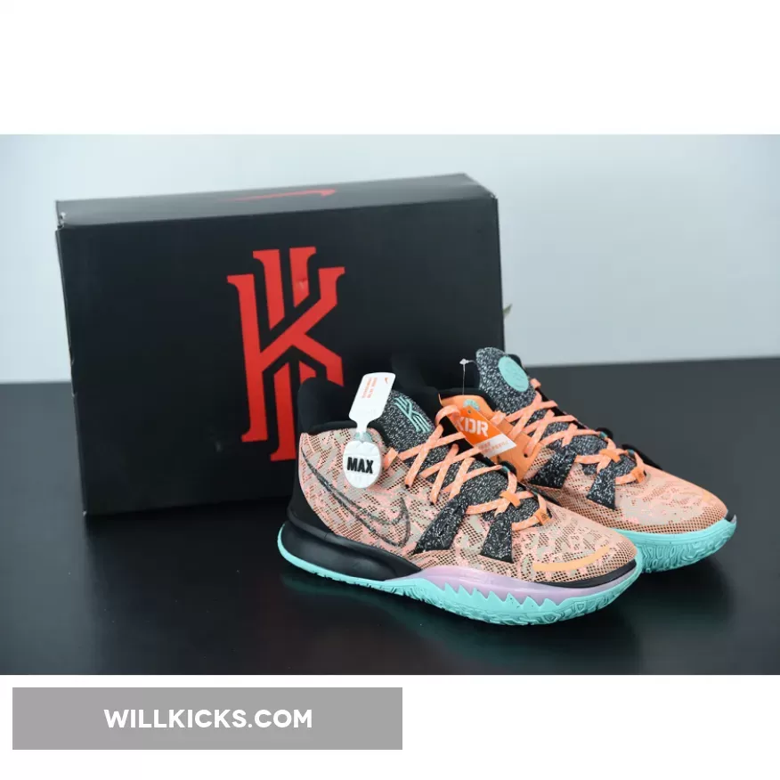 Nike Kyrie 7 "Play for the Future" Atomic Orange/Tropical Twist-Black | orange kyries
