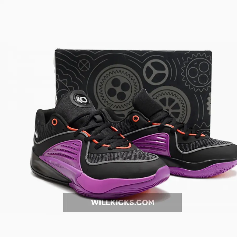 Nike KD 16 'Pathway Royalties' Black/Silver-Purple Kd 16s Nike KD 16 'Pathway Royalties' Black/Silver-Purple Kd 16s