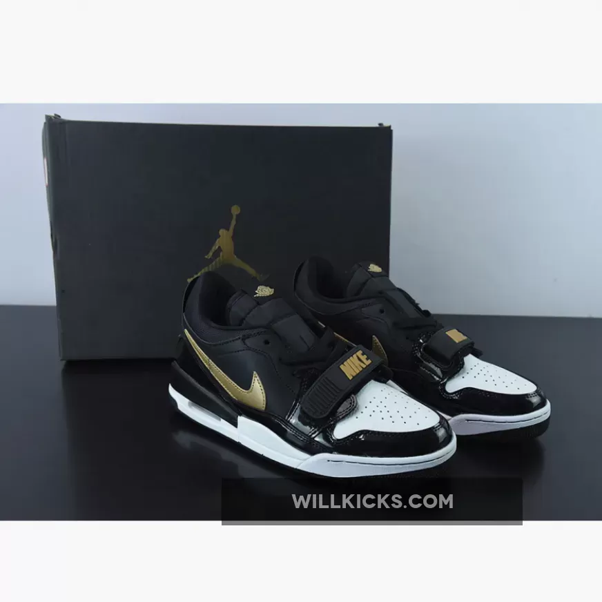 Jordan Legacy 312 Low Black Gold CD7069-071 - jordan legacy 312 low black and gold