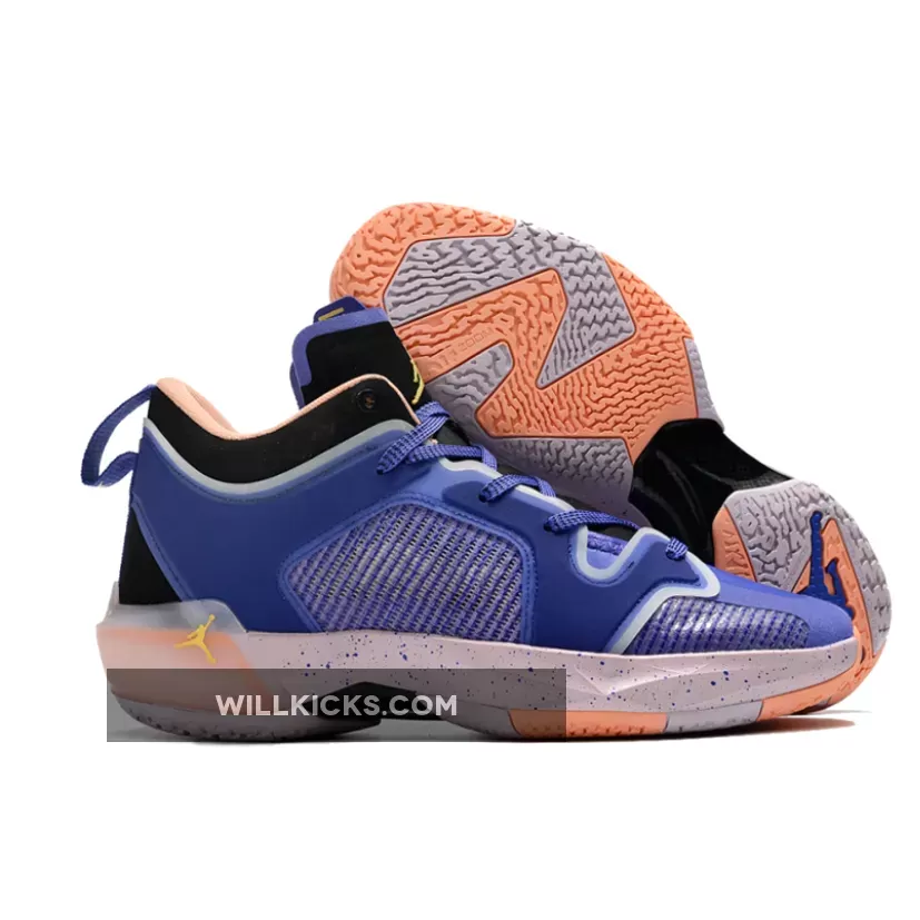 Air Jordan 37 Low Lapis/Saturn Gold-Black-Crimson Bliss-Iced Lilac DQ4122-400 Outlet
