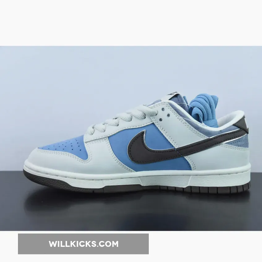 Custom Nike Dunk Low 'Argentina' White Blue / nike dunk low argentina