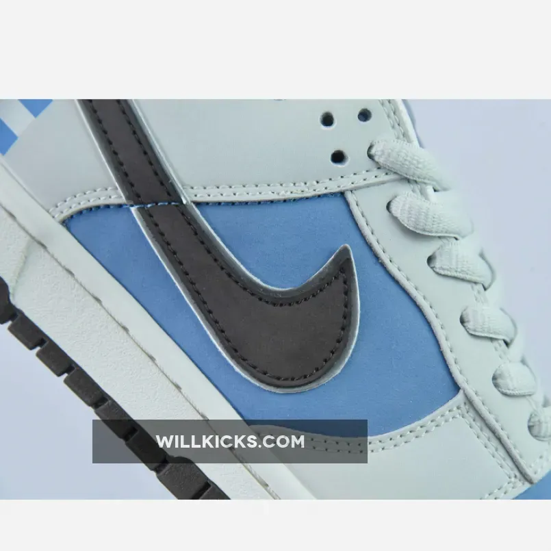 Custom Nike Dunk Low 'Argentina' White Blue / nike dunk low argentina