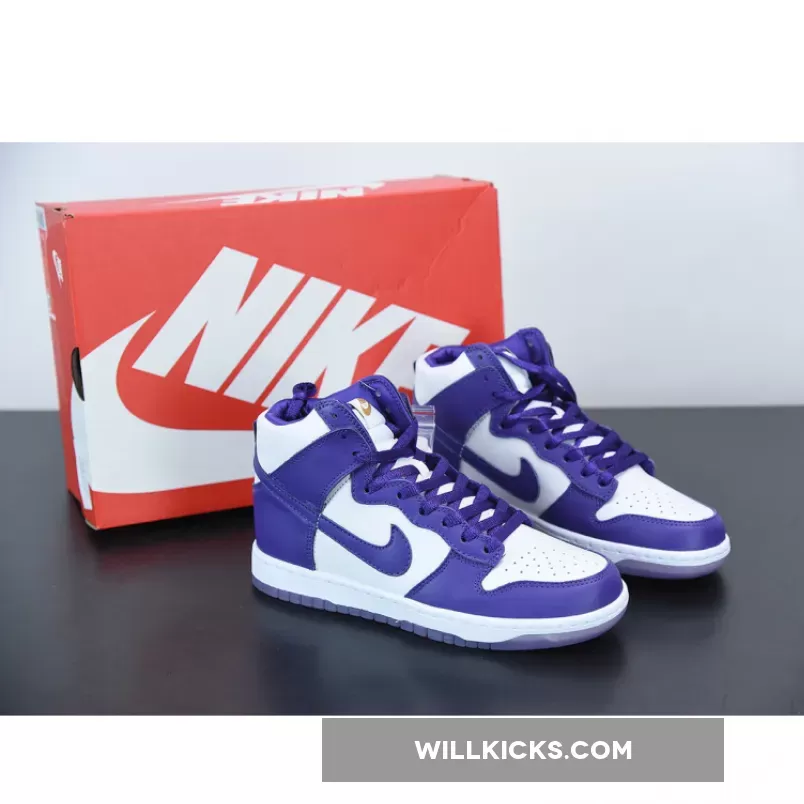 Nike Dunk High SP Varsity Purple/White DC5382-100 Restock