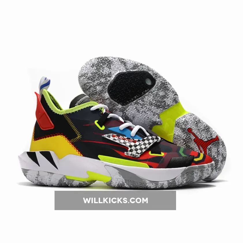 Jordan Why Not Zer0.4 'Marathon' Black/Volt/Opti Yellow-University Red DD4889-006 Outlet