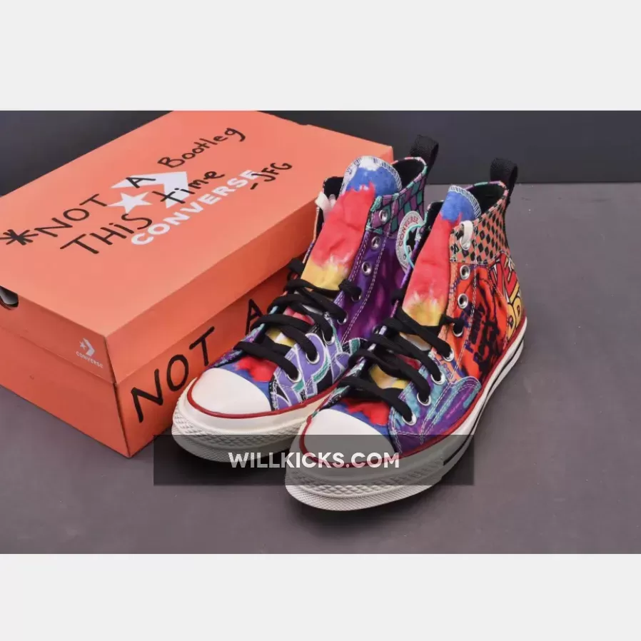 Joe Freshgoods X Converse Chuck 70 Hi Black Multi 170646C New Releases