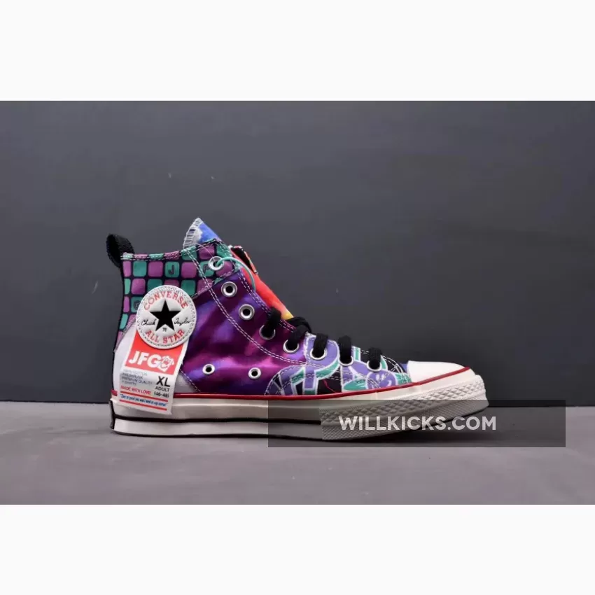 Joe Freshgoods X Converse Chuck 70 Hi Black Multi 170646C New Releases
