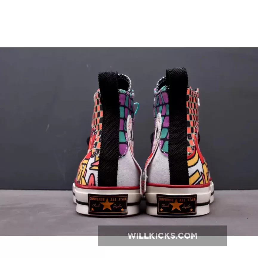 Joe Freshgoods X Converse Chuck 70 Hi Black Multi 170646C New Releases