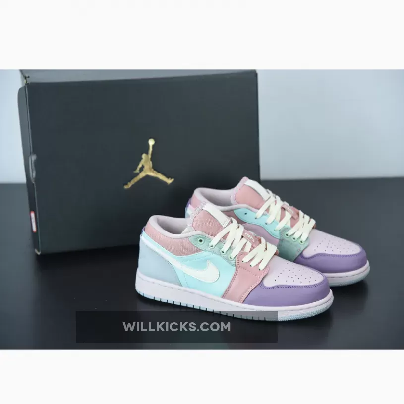 Air Jordan 1 Low 'Multi Pastel' DJ5196-615, pastel air jordans